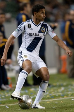 Sean franklin eylem sırasında major league soccer oyunu