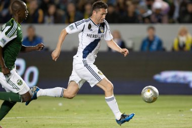 Robbie keane eylem sırasında major league soccer oyunu