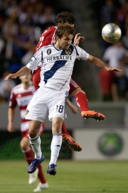 mike Magee ve zach loyd major league soccer oyun sırasında