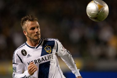 David beckham büyük lig futbol oyun sırasında