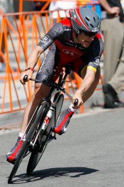 Levi leipheimer rides aracılığıyla şehir dışarı onun zamana karşı los angeles
