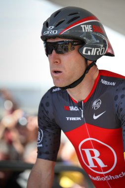 Levi leipheimer şehir dışarı ile onun zamana karşı binmeye hazır alır los angeles
