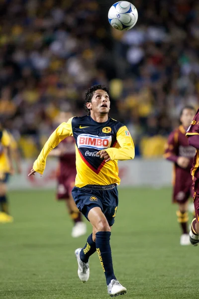 Angel Eduardo Reyna em ação durante a partida da InterLiga 2010 — Fotografia de Stock