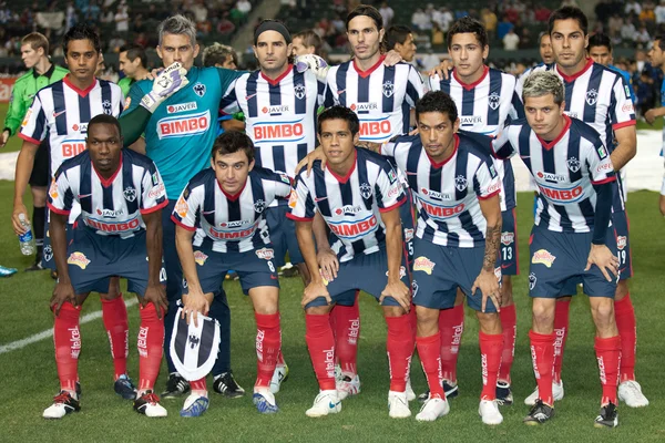 Monterrey começa 11 antes do jogo da InterLiga 2010 — Fotografia de Stock