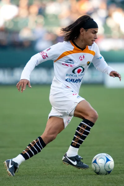 Gerardo flores eylem sırasında InterLiga 2010 maç