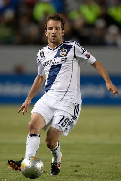 Mike magee během major league soccer hra — Stock fotografie