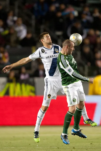 Pat Noonan e Kris Boyd durante la partita della Major League Soccer — Foto Stock