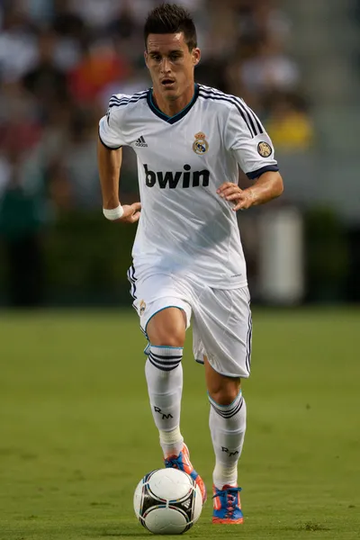 Jose Callejon en action pendant le match du Défi mondial de football — Photo