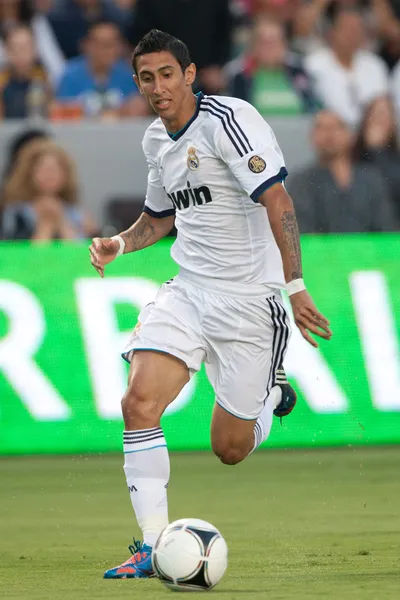 Angel Di Maria durante o jogo World Football Challenge — Fotografia de Stock