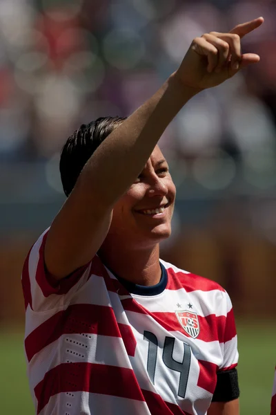 Abby Wambach — Stock Photo, Image