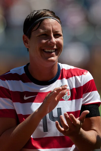 Abby Wambach — Stockfoto