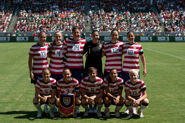 US-Frauen-Nationalmannschaft — Stockfoto