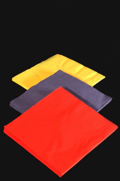 siyah renkli peçete