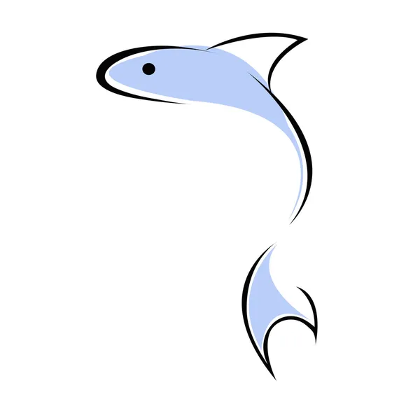 Logo ryby Stock Ilustrace