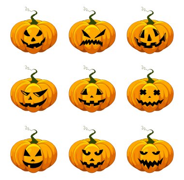 Halloween kabaklar