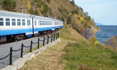 Çevre-Baykal demiryolu. Turistik tren. Kirkirey istasyonu (??.)