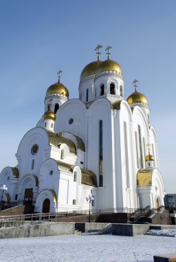 Krasnoyarsk şehir içinde (Noel kilise) doğuş Kilisesi