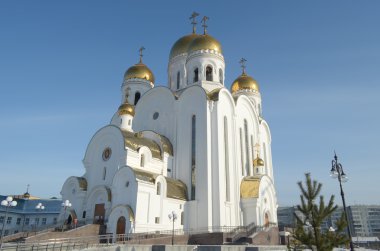 Krasnoyarsk şehir içinde (Noel kilise) doğuş Kilisesi