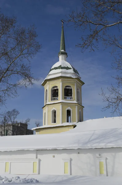 Başkalaşım Irkutsk Kilisesi — Stok fotoğraf