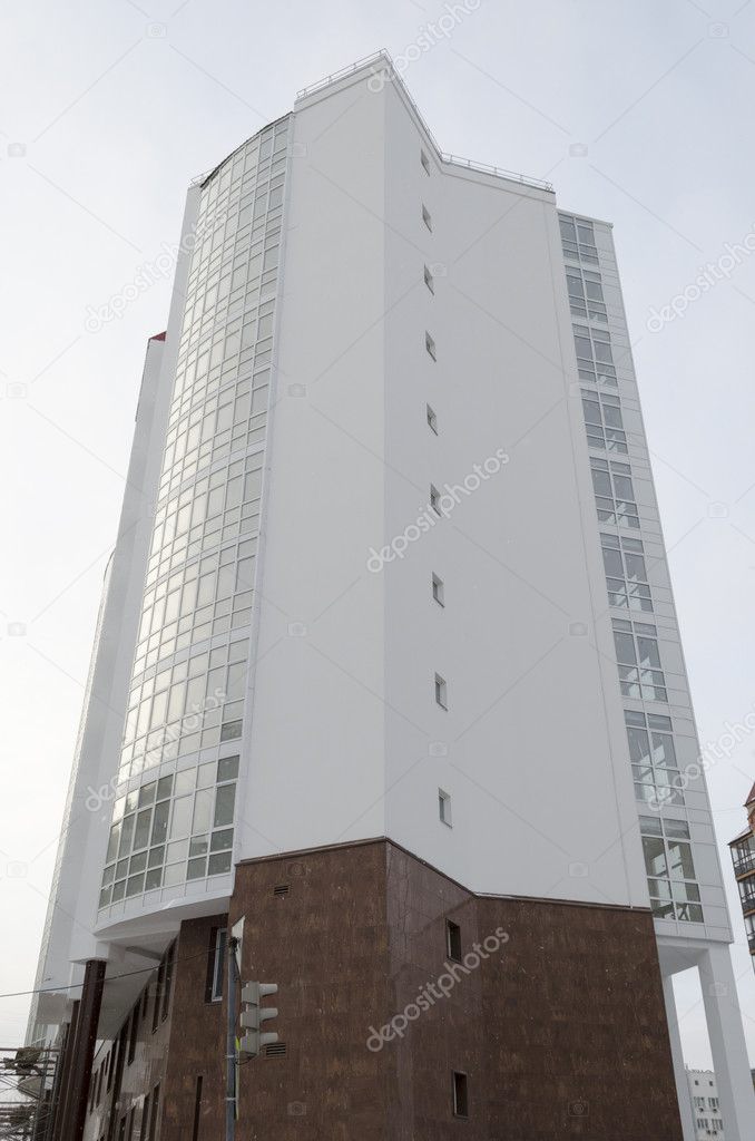 Modern skyscraper Krasnoyarsk