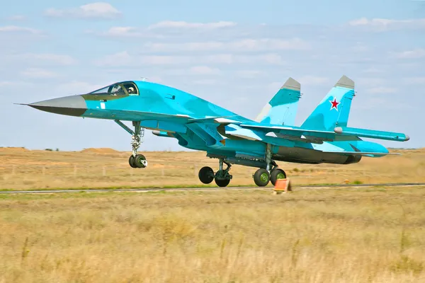 Кращий боєць російського су-24 — стокове фото