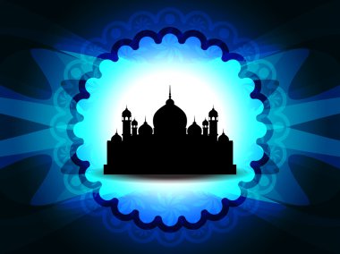 dini bayram arka plan ile Camii.