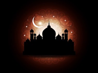 dini bayram arka plan tasarlamak Camii ile.