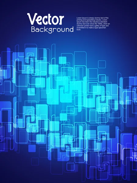 Antecedentes de tecnología creativa abstracta . — Vector de stock