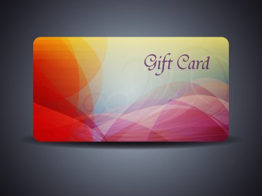 güzel hediye kartı tasarlamak dalga tarzı