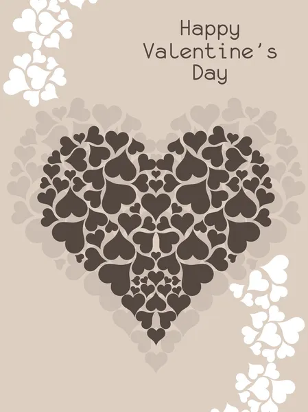 Beautiful Valentine's Day background. — Stock Vector