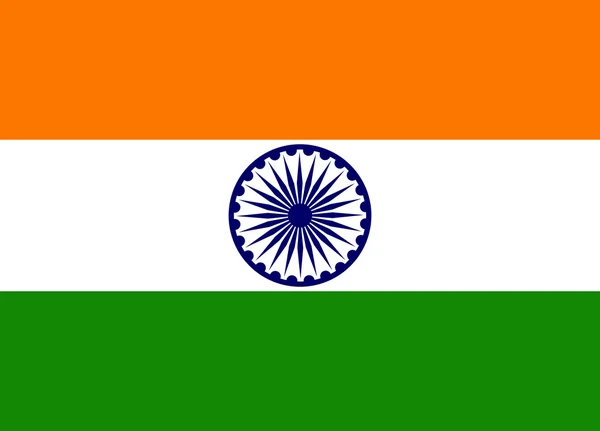 Kreatives indisches Flaggendesign. — Stockvektor