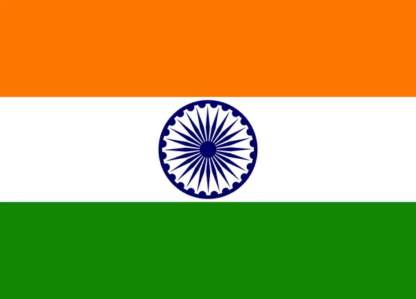 Design de bandeira indiana criativa . Vetores De Bancos De Imagens