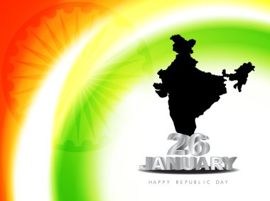 vektör yaratıcı modern Hint bayrak Tasarım sanat.