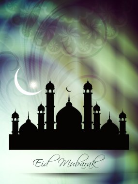 dini bayram arka plan tasarımı ile Camii.