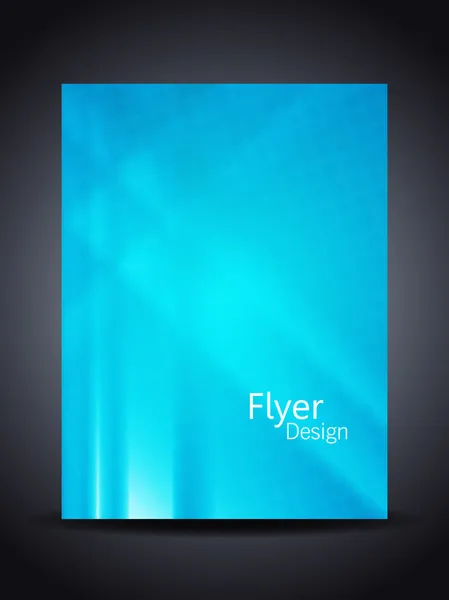 Präsentation von elegantem Flyer oder Cover-Design. — Stockvektor