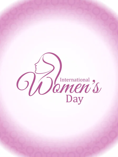 Beautiful women 's day background . — стоковый вектор