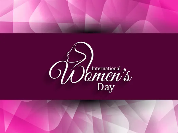 Beautiful women's day background. — Stock Vector