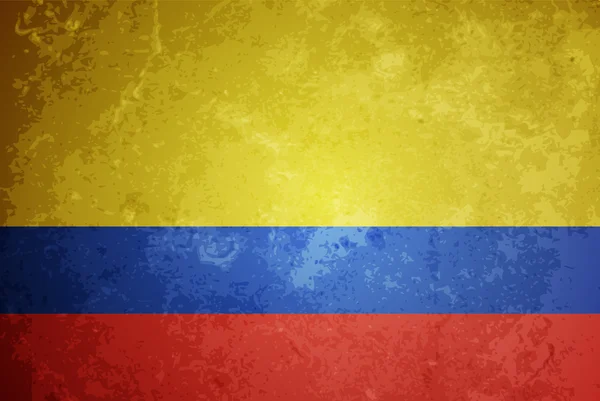 Flaga piękny projekt columbia. — Wektor stockowy