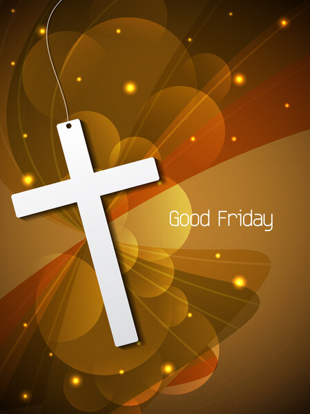 Религиозный красочный дизайн фона для Страстной пятницы
.