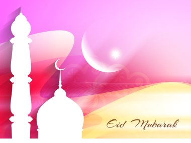 yaratıcı eid mubarak arka plan tasarımı.