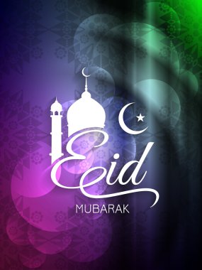 yaratıcı eid mubarak arka plan tasarımı.