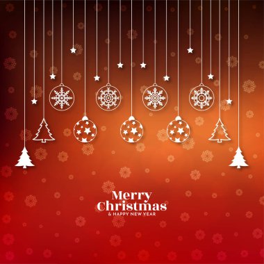 Mutlu Noeller festival stil asma unsurları arka plan tasarım vektörü