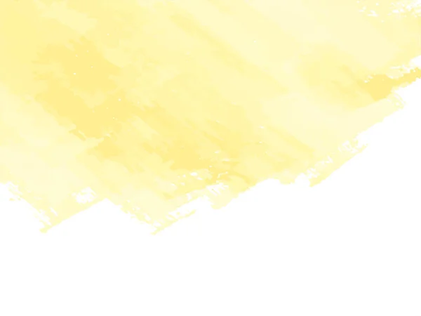 Soft Yellow Watercolor Simple Texture Background Vector — 图库矢量图片