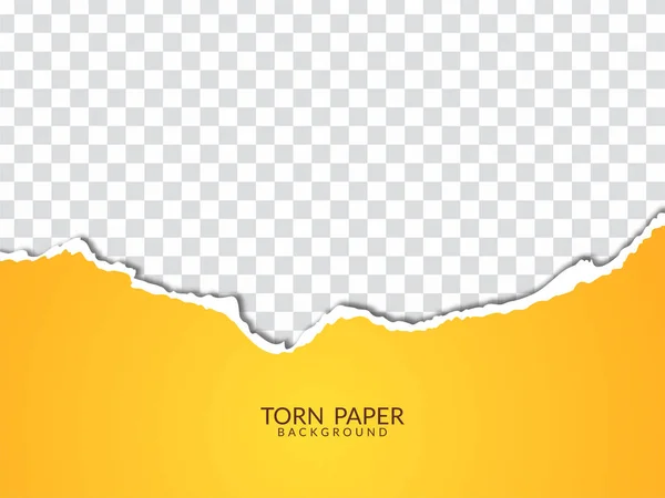 透明背景矢量的黄色纸设计 — 图库矢量图片