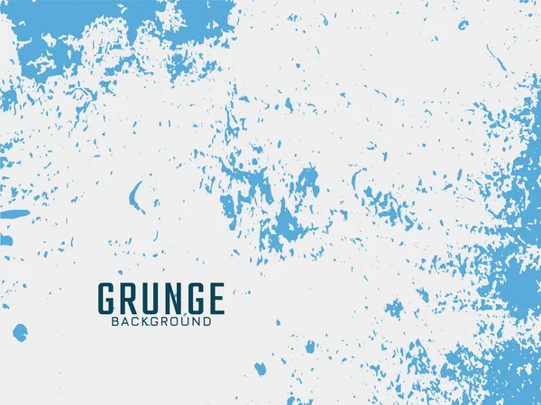 Azul Branco Sujo Grunge Textura Fundo Vetor — Vetor de Stock