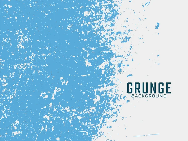 Azul Blanco Sucio Grunge Textura Vector Fondo — Vector de stock