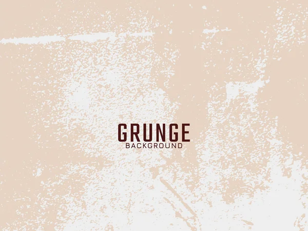 Soft Brown Grunge Texture Background Vector — Stock Vector