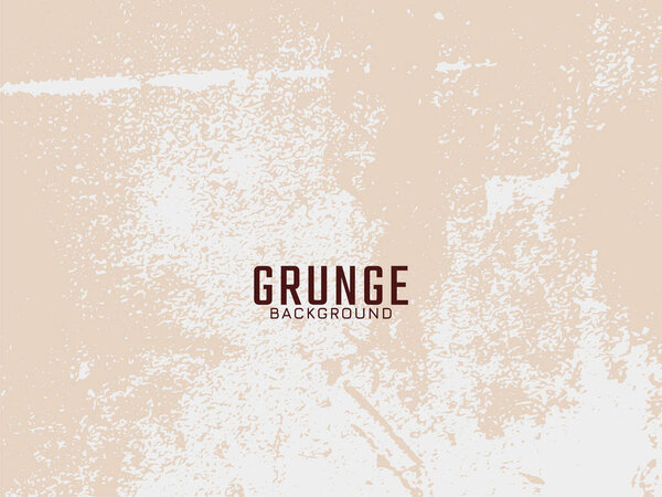 Soft brown grunge texture background vector