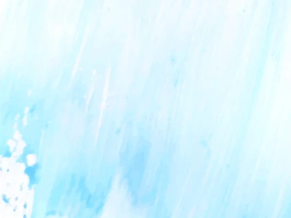 抽象青い水彩装飾背景デザインベクトル — ストックベクタ