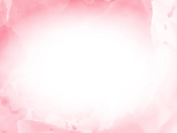 Abstrait Doux Rose Aquarelle Décoratif Fond Design Vecteur — Image vectorielle